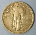 1923 Philadelphia Mint Quarter Fine Condition but you grade it