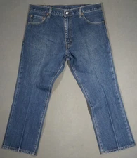 WI01414 AMAZING **LEVI'S** 517 BOOT CUT LEG MENS BLUE JEANS 36X30 (msr 35"x28")