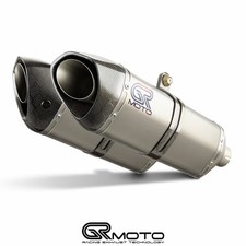 Scarico Per Kawasaki Z1000 SX 2010-2020 GRmoto In Carbonio Titanio