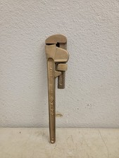 NEW Ampco W-212 Non Sparking Bronze Adjustable 14" Pipe Wrench SPARK PROOF