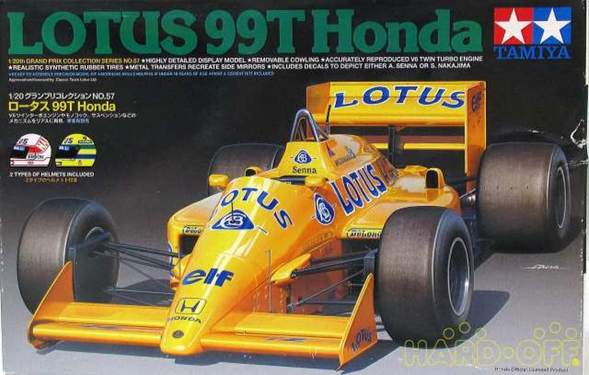 自動車 TAMIYA LOTUS 99T Honda Amazon.com: Tamiya Lotus 99T Formula One Car 1/20 : Arts