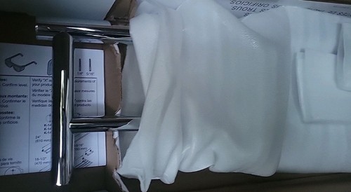 NUOVO!!! Kohler 14375-CP Kohler Purist Portasciugamani Doppio 24" Cromo Lucido 215€ - Foto 2 di 11