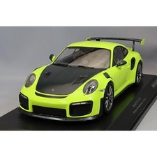 Minichamps Porsche 911 991.2 GT2 RS Green Silver Magnesium Wheels 2018 1/18