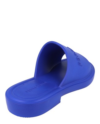 Ferragamo Mens Giuneva Logo Embossed Slides US Size 11 Ferragamo Mens Giuneva Logo Embossed Slides | eBay main image 3