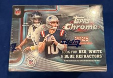 2025 Topps Chrome NFL Football Blaster Box
