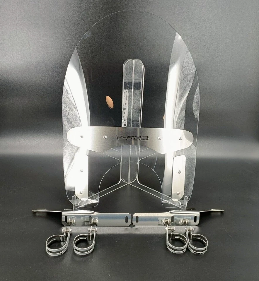 Harley-Davidson V-Rod PREMIUM TOUR PARABRISAS Policarbonato Pulido Foto 3 de 4