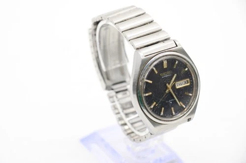 F Vintage Gents Automatic Seiko 6309-8300 Day/ Date Wristwatch Working