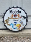 Funny Modelo Especial Beer Bottle Cap Metal  Sign Vintage Man Cave Bar Decor