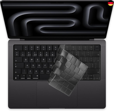 MasiBloom Tastaturabdeckung für MacBook Pro 14/16 Zoll M4 M3 Pro/Max Chip 