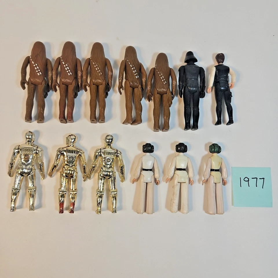 Vintage Star Wars Action Figure Lot. 1977-84. 92 pieces and 2 Yoda's from 96. - Image 3 of 4
