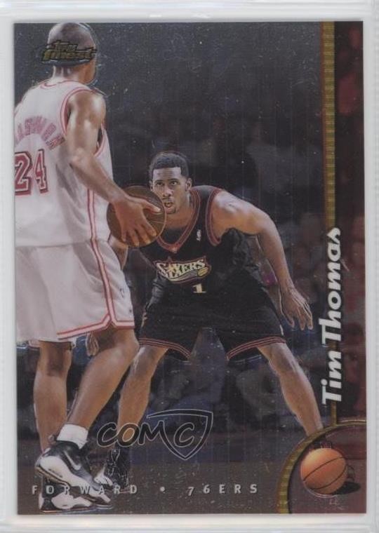 1998-99 Topps Finest No-Protector Tim Thomas #155 m1k