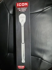 ICON (R3S)  1/2in. Drive Professional Ratchet Low Profile 90 Tooth  56340  