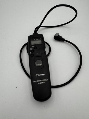 Canon TC-80N3 Timer Fernbedienung für Canon EOS Timer Remote Control Schwarz