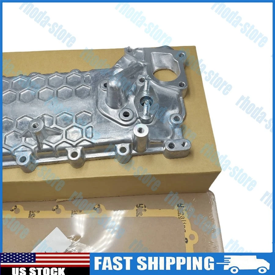 Oil Cooler Assem 97334100 For ISUZU 4HE1 NPR NPR-HD NQR Chevy/GMC W3500 W4500 - Imagem 4 de 4