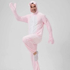 Unisex Bunny Costume Party - Pink - Cosplay Outfit - Halloween Cosplay Costume