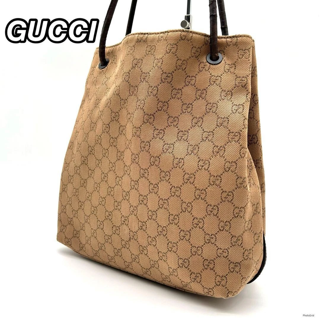 Sac fourre tout Gucci bandoulière toile m2_0408