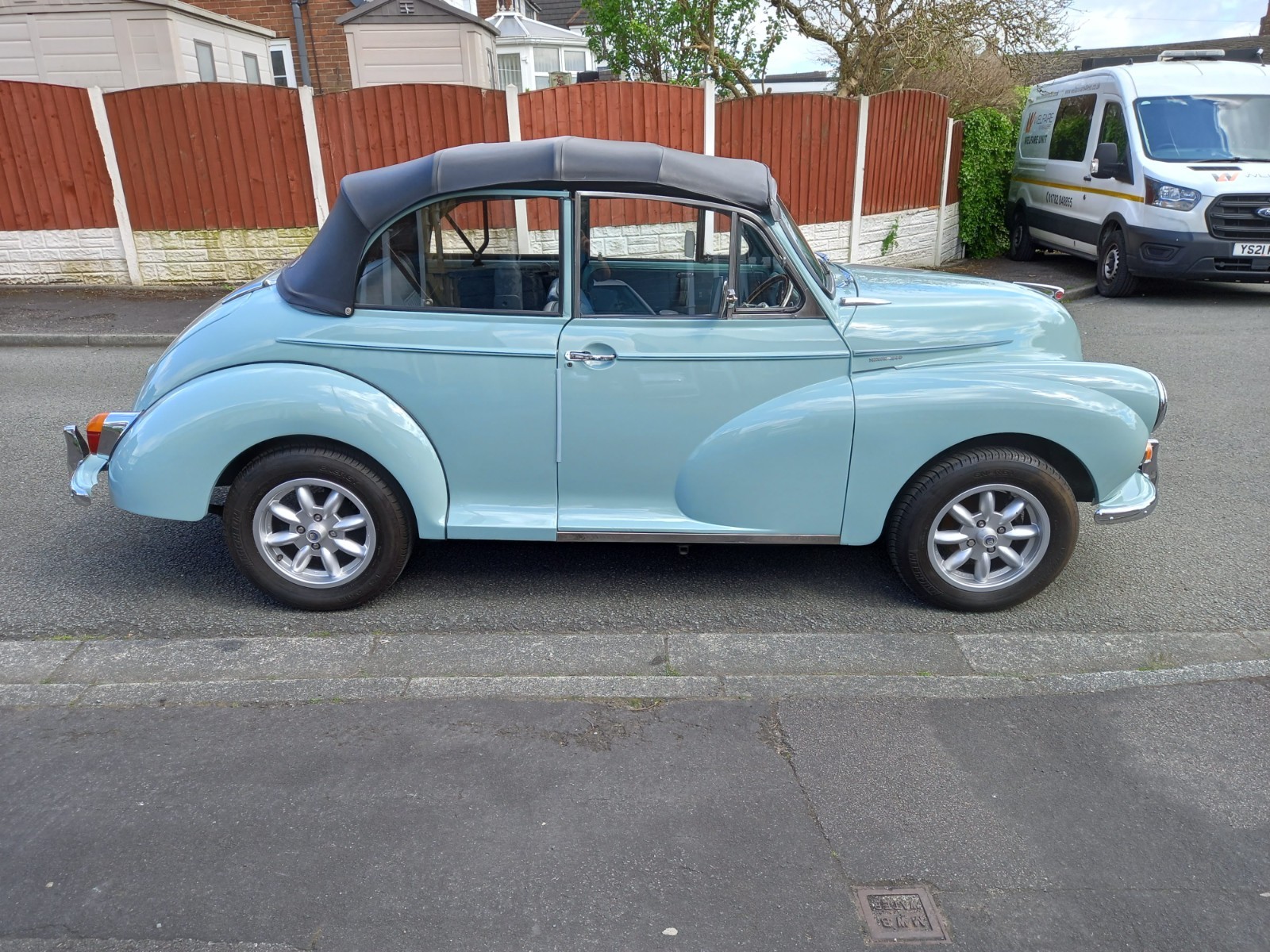 1969 Morris Minor Convertible with Sympathetic Period Upgrades Improvements