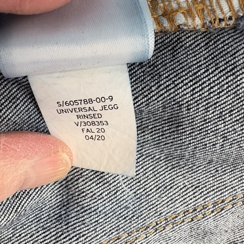 Gap Universal Jegging Sky High Jeans Womens 27 4R Stretch Blue Skinny - Picture 10 of 11