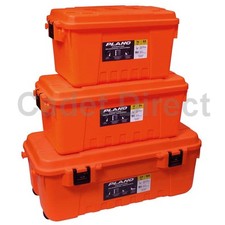 Baule portaoggetti militare Plano, arancione