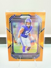 Eric Kendricks 2022 Panini Prizm Orange #193 Minnesota Vikings Numbered /249