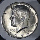 1970 D Kennedy Half Dollar 40% Silver BU