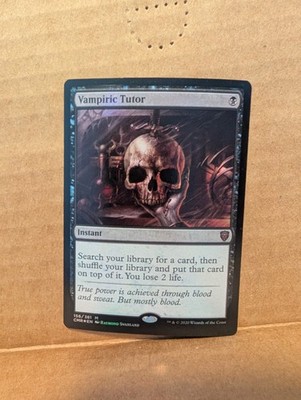 Vampiric Tutor Commander Legends Foil