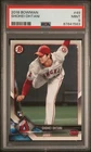 2018 Bowman #49 Shohei Ohtani PSA 9