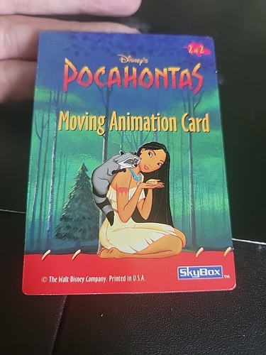 Pocahontas, 1995-Disney - "Moving Animation" - "Subset Chase Card" - #2 of 2. - Picture 3 of 3