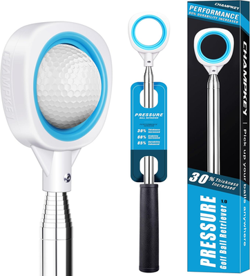 #ad Pressure Golf Ball Retriever Performance Version Thicken Stainless Steel Shaft $29.68