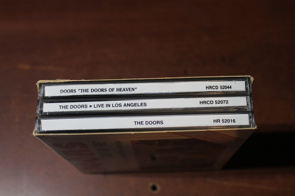 3-CD Box Set The Doors Light My Fire -of Reality -Live in Los