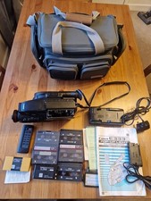 Vintage Canon E333D 8mm Video Camera Camcorder Body Carry Case, Spares Parts