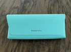 Tiffany & Co. Blue Glasses with Magnetic Close and Leather Case