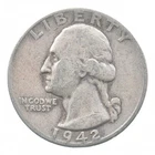 1942 Washington Quarter Estate Coin Collection *323