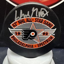 Wayne Gretzky Signed Autographed 1992 All Star Game Hockey Puck JSA COA AUTO