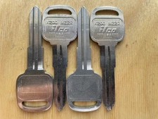 Mazda MZ22 / X200 Key Blanks. Lot Of Four(4) Ilco USA Keys