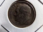 1953-D Roosevelt Dime 90% Silver Circulated