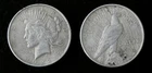 1922 silver dollar peace circulated no mint mark