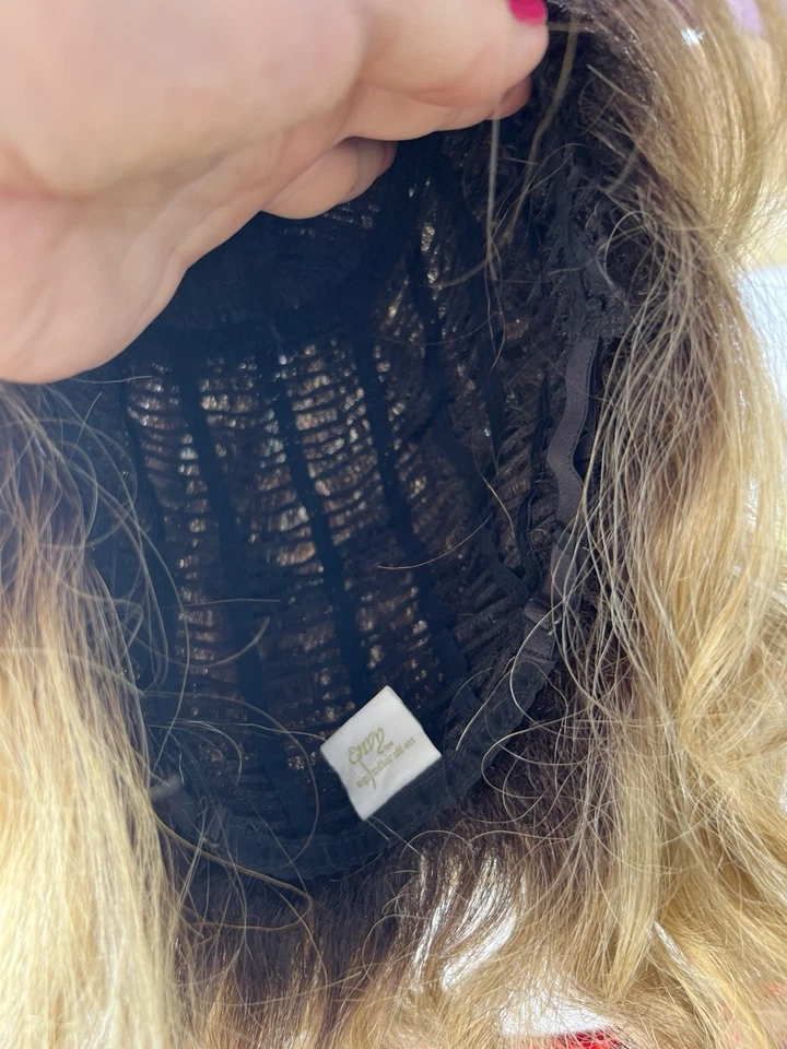 PELUCA ENVIDIA RUBIA ENCAJE ONDAS GLAMUROSAS Foto 4 de 4