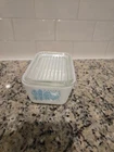Pyrex vintage Amish Butterprint refrigerator dish 1.5 pints
