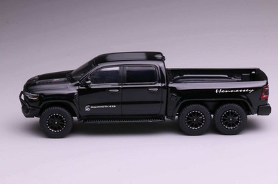 #ad #ad 596 1:64 RAM TRX 6*6 Hennessey Mammoth Pickup Diecast Collect Car WITH LED LIGHT $26.99