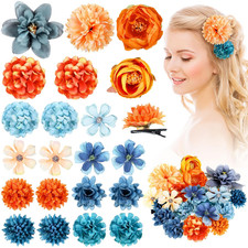 21 Pcs Flower Hair Clip Rose Hair Clips Barrettes for Women Flower Accessories B