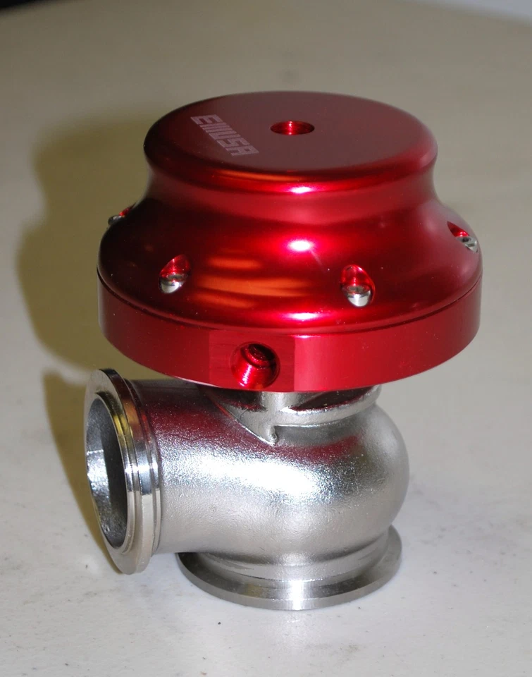 EMUSA 38mm Wastegate VBand ROJO Mazda3 5 RX7 Toyota Corolla Celica Scion Acura Foto 3 de 4