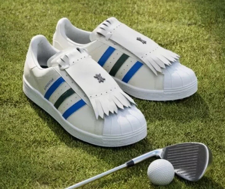 Adidas Golf Rolling Links Superstar Spikeless - IH2500 Expeditedship Sz 9 NIB