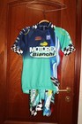 Vintage Motorex Bianchi cycling Team Cycling Jersey & Bib Shorts Full Kit - L