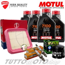 Tagliando DUCATI Multistrada 950-950S 2017-2021 / Olio Motul 7100 Filtri Candele
