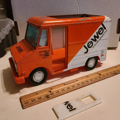 1970s Toy Diecast/plastic Jewel Company Delivery Truck Home Shopping Vintage