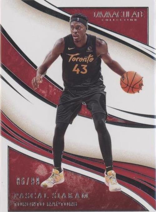 2019-20 Panini Immaculate Collection - Pascal Siakam #4 - 1 of 2