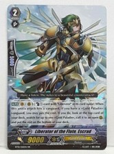 Cardfight Vanguard Liberator of the Flute, Escrad BT10/012EN RR Gold Paladin
