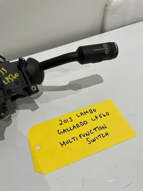 13 LAMBORGHINI GALLARDO LP560 LP550 OEM MULTIFUNCTION WIPER SIGNAL SWITCH 10-14