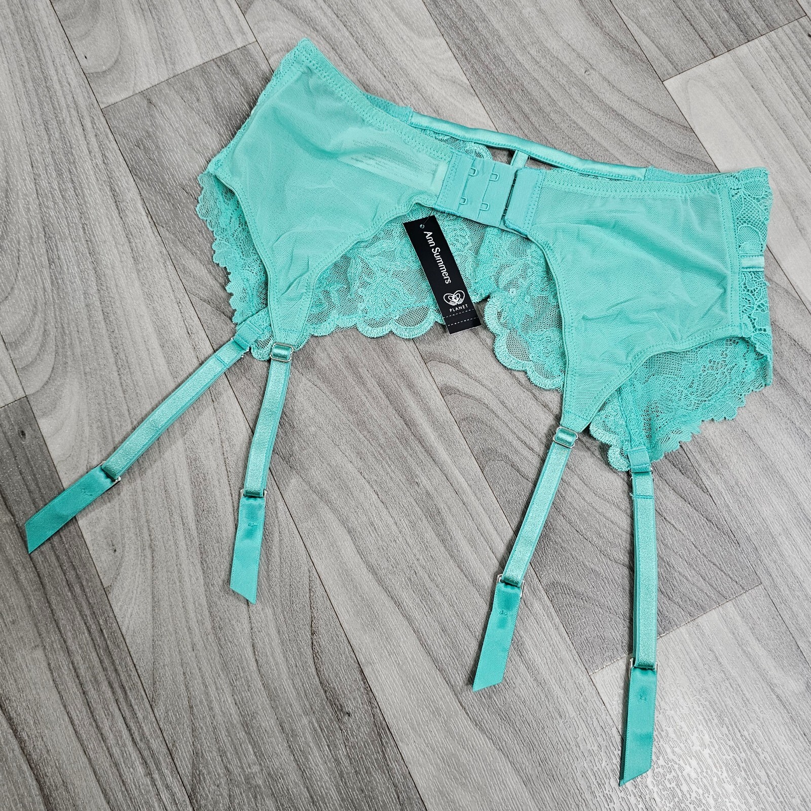 NWT Ann Summers The Icon Mint Waspie Wide Garter Belt Suspender